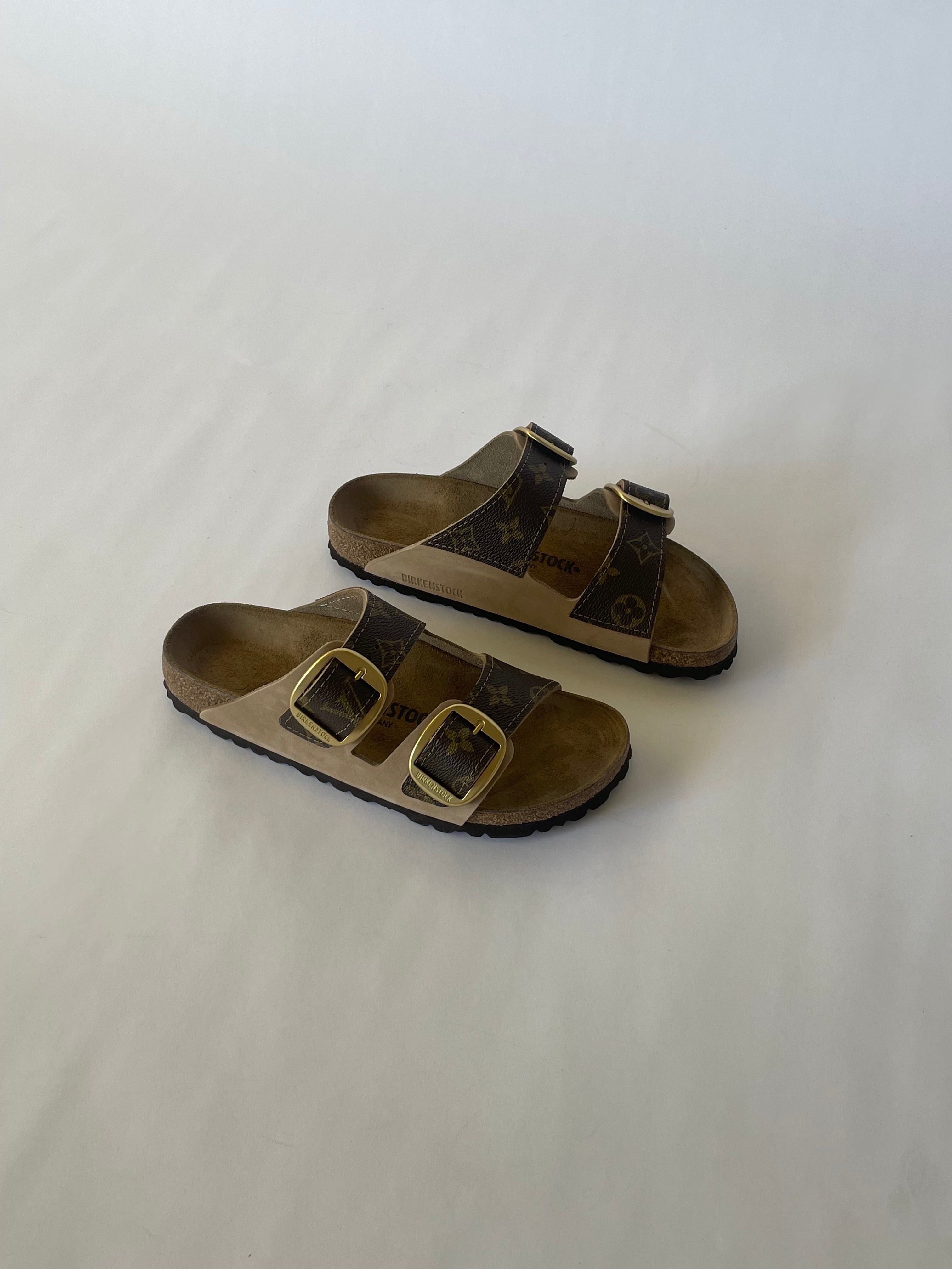 "Sand" Classic Brown Custom Birkenstocks