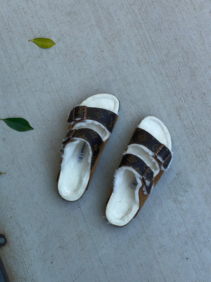 "Teddy" Classic Brown Custom Birkenstocks
