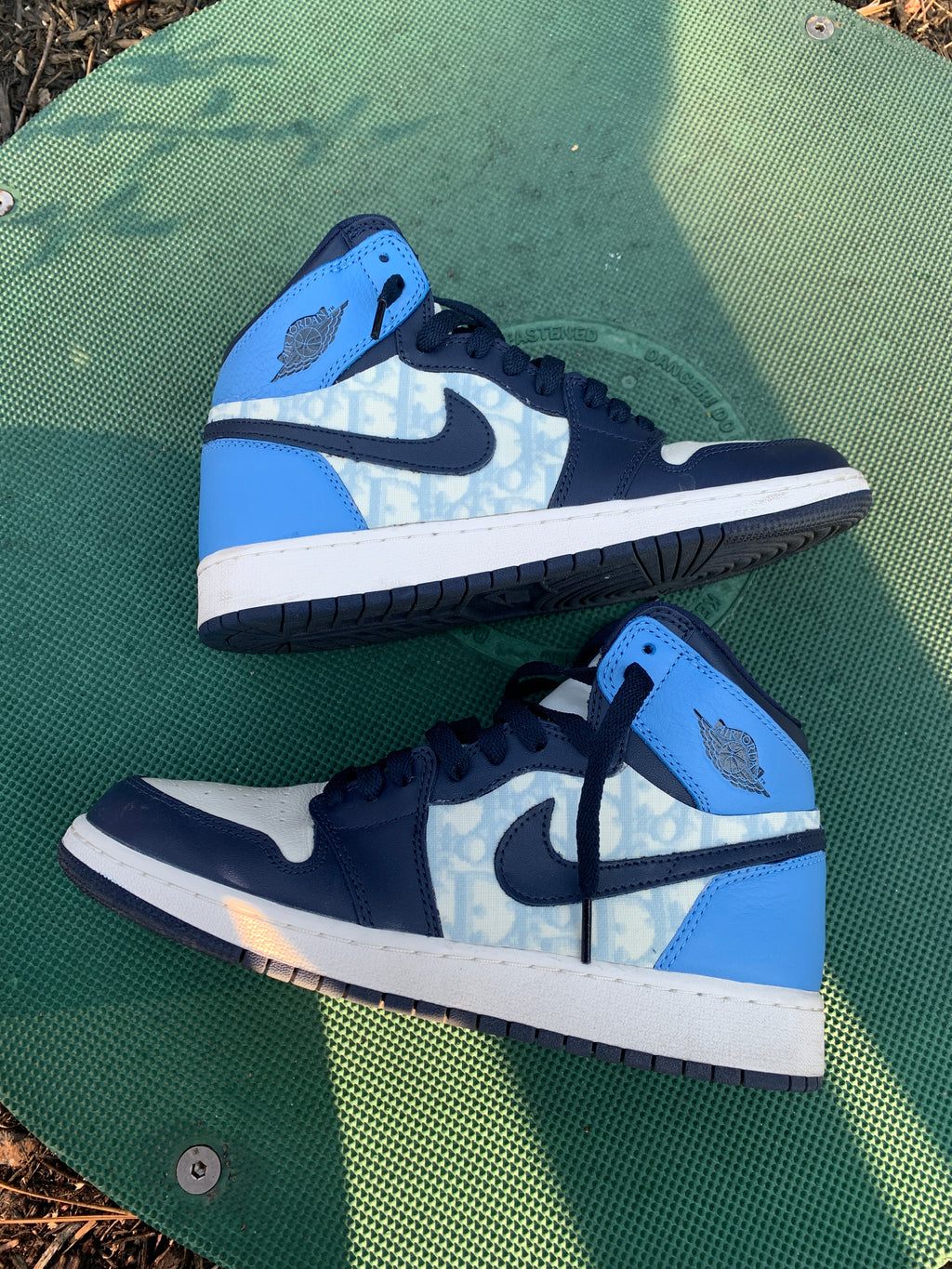 "Light Blue" Custom Jordan 1