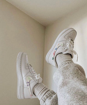 "Rainbow Check" Custom AF1