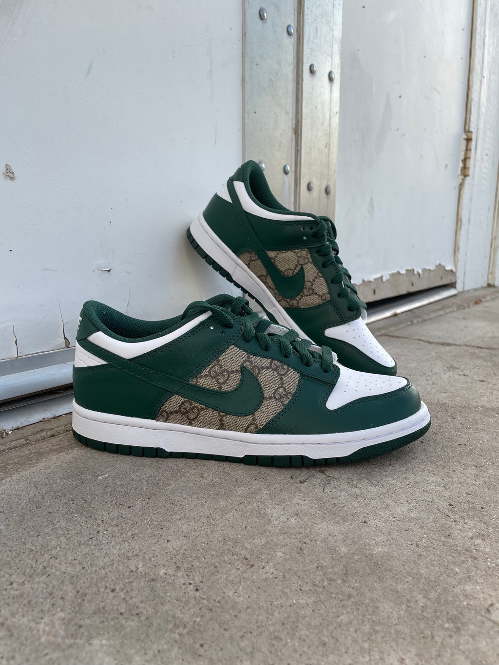 "Traditional Green" Custom Dunk Low