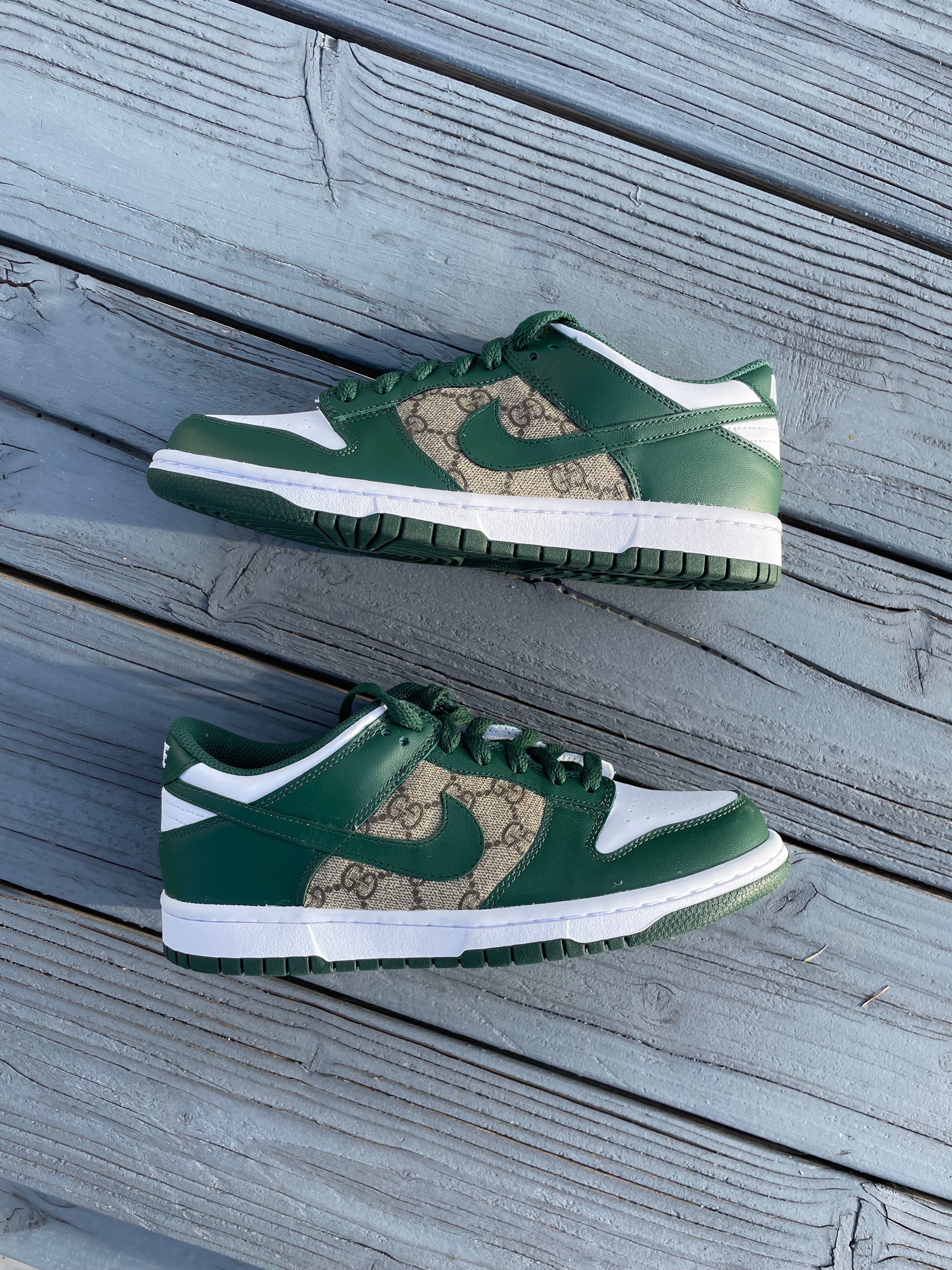 "Traditional Green" Custom Dunk Low