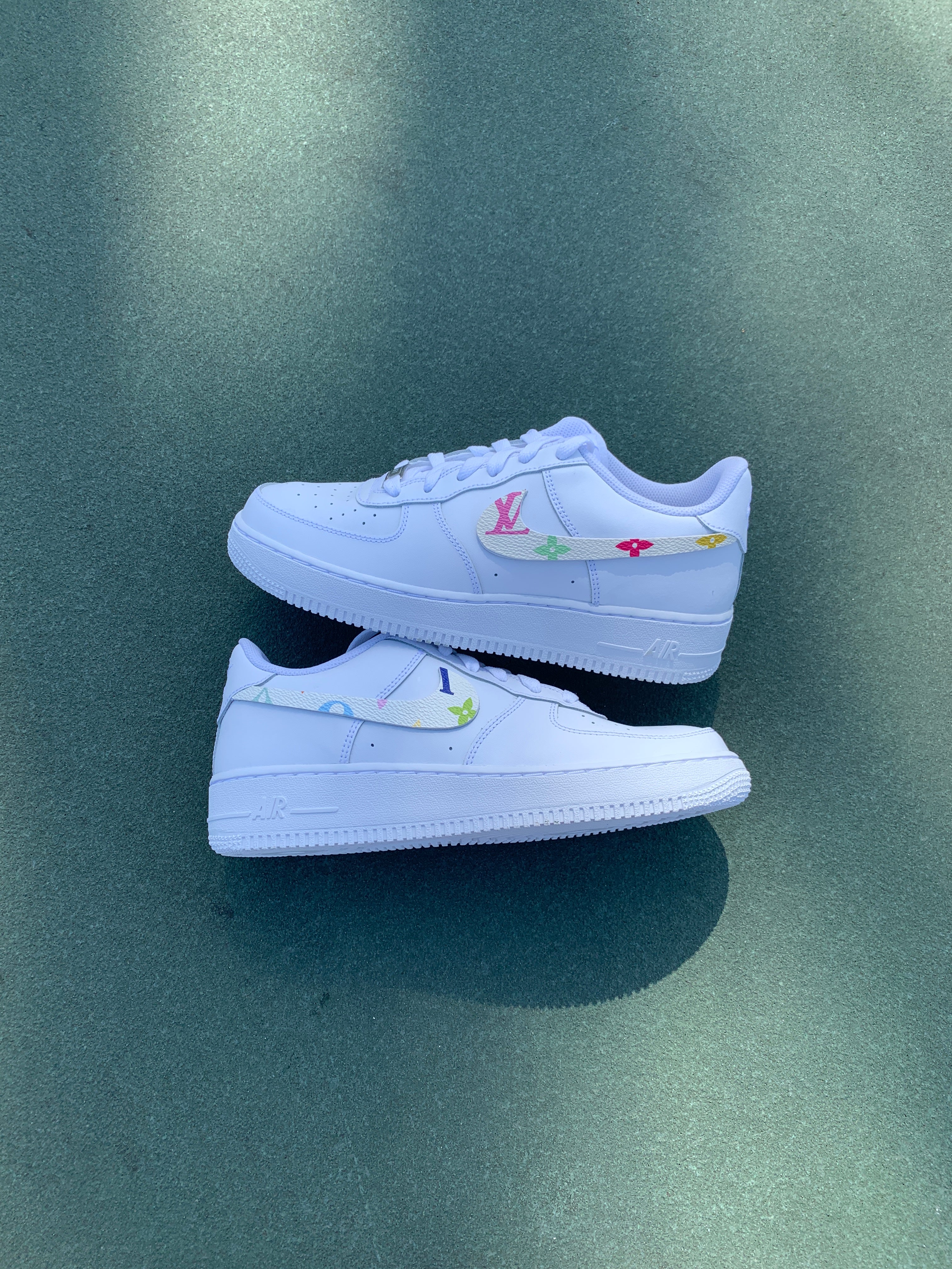 "Rainbow Check" Custom AF1