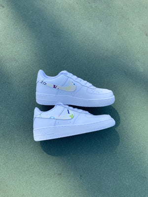 "Rainbow Check" Custom AF1