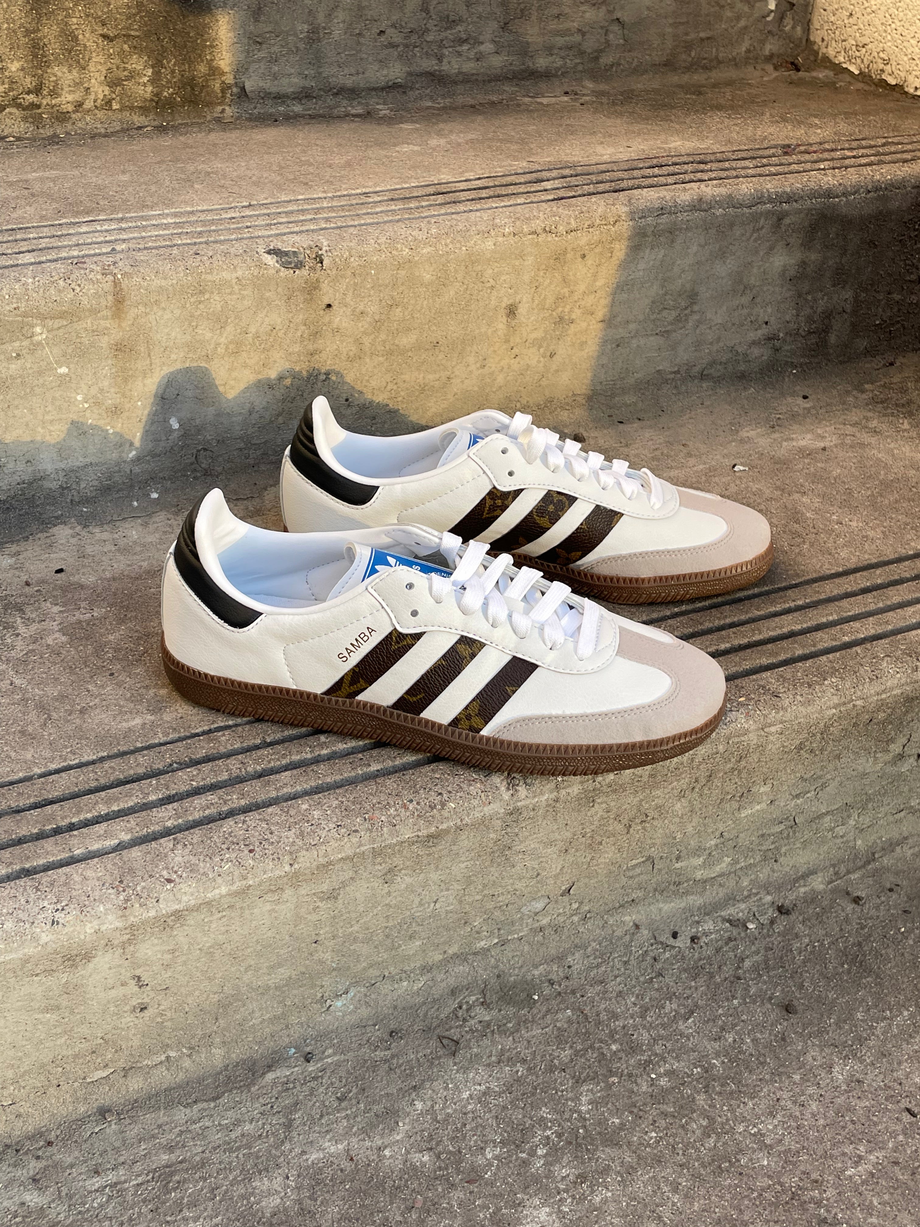 "Classic Brown" Custom Sambas